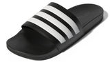 adidas Adilette Comfort Slides Black/White - Best Buy Soccer