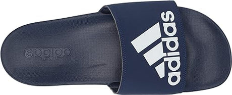 adidas Adilette Comfort Slides Blue/White - Best Buy Soccer