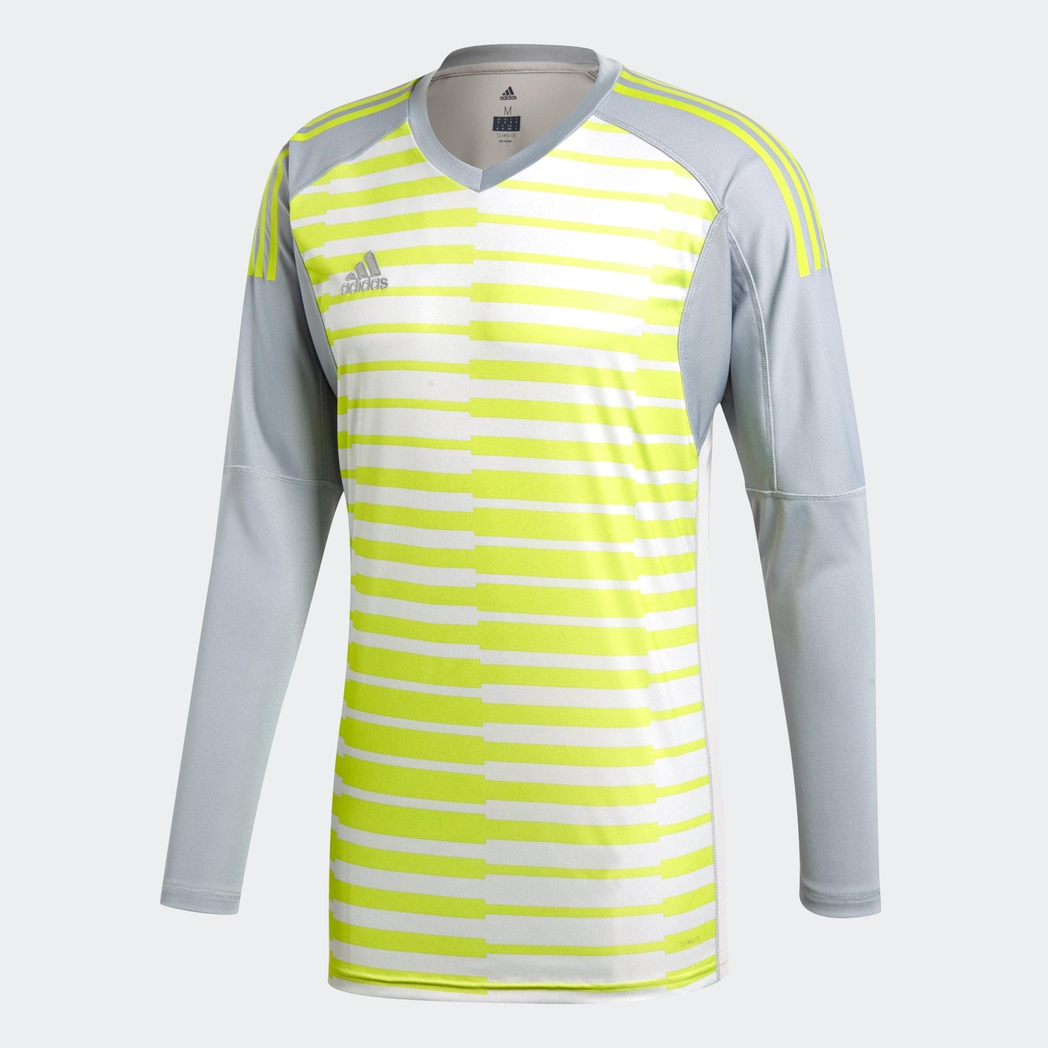 adidas Adipro 18 Goalkeeper Jersey Light Grey/Grey One/Semi Solar Yellow - Best Buy Soccer