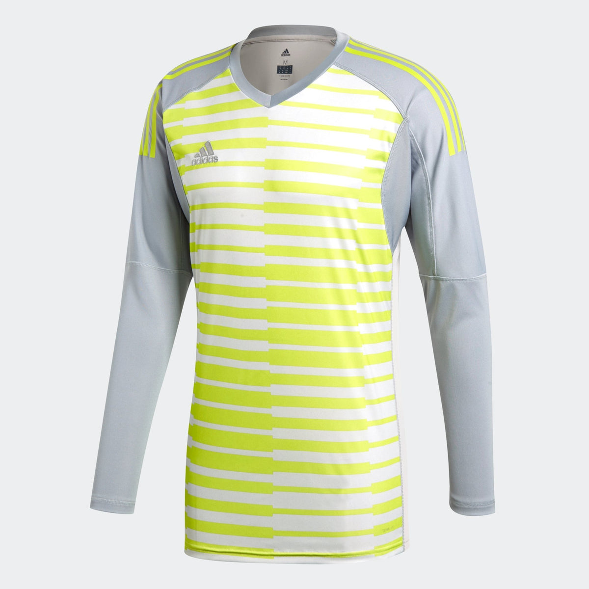 adidas Adipro 18 Goalkeeper Jersey Light Grey/Grey One/Semi Solar Yellow - Best Buy Soccer