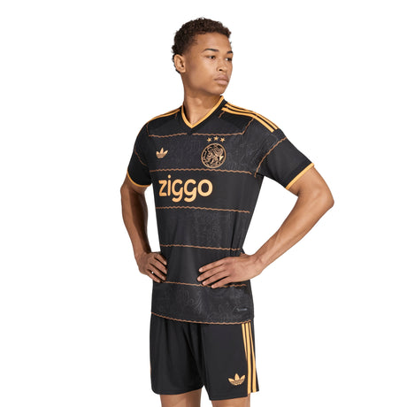 adidas Ajax Amsterdam Away Men's Soccer Jersey 26/27 - Black - Best Buy Soccer