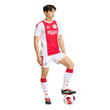 adidas Ajax Amsterdam Home Men's Soccer Jersey 26/27 - White - Best Buy Soccer