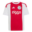 adidas Ajax Amsterdam Home Youth Soccer Jersey 26/27 - White - Best Buy Soccer