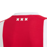 adidas Ajax Amsterdam Home Youth Soccer Jersey 26/27 - White - Best Buy Soccer