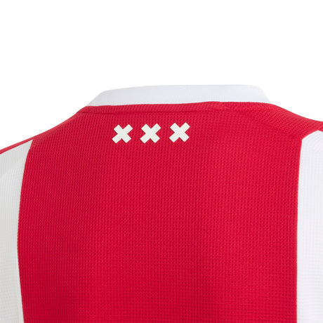 adidas Ajax Amsterdam Home Youth Soccer Jersey 26/27 - White - Best Buy Soccer