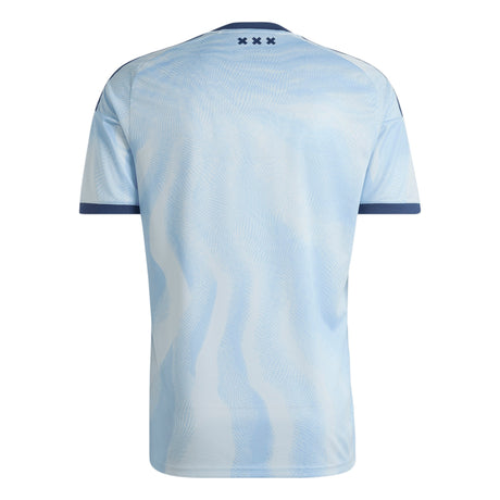 adidas Ajax Amsterdam Third Men's Soccer Jersey 26/27 - Sky/Blue - Best Buy Soccer