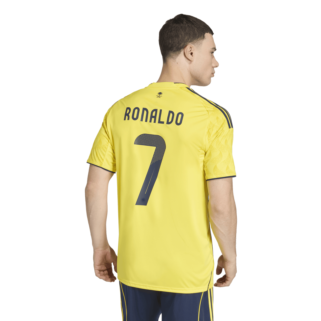 adidas Al Nassr FC Home Men's Soccer Jersey 25/26 - Yellow/Blue - Best Buy Soccer