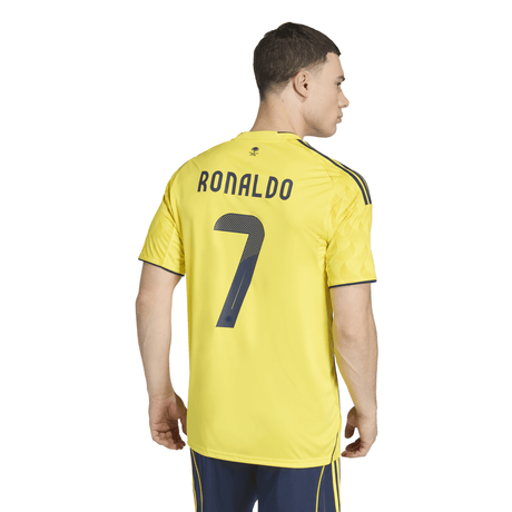adidas Al Nassr FC Home Men's Soccer Jersey 25/26 - Yellow/Blue - Best Buy Soccer