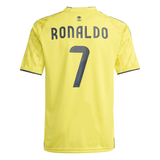 adidas Al Nassr FC Home Youth Soccer Jersey 25/26 - Yellow/Blue - Best Buy Soccer