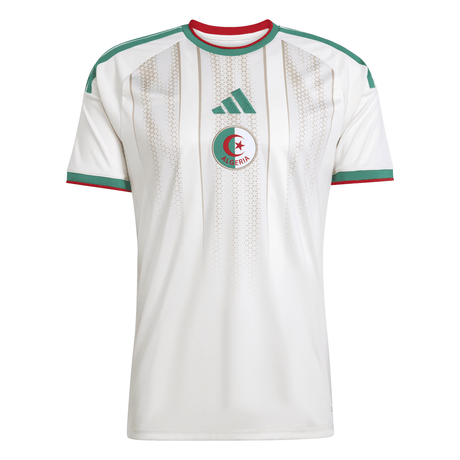 adidas Algeria Home Men's Soccer Jersey 26 - White - Best Buy Soccer
