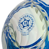 adidas Argentina AFA Argentum Gambeta Mini Soccer Ball - White/Blue/Black - Best Buy Soccer