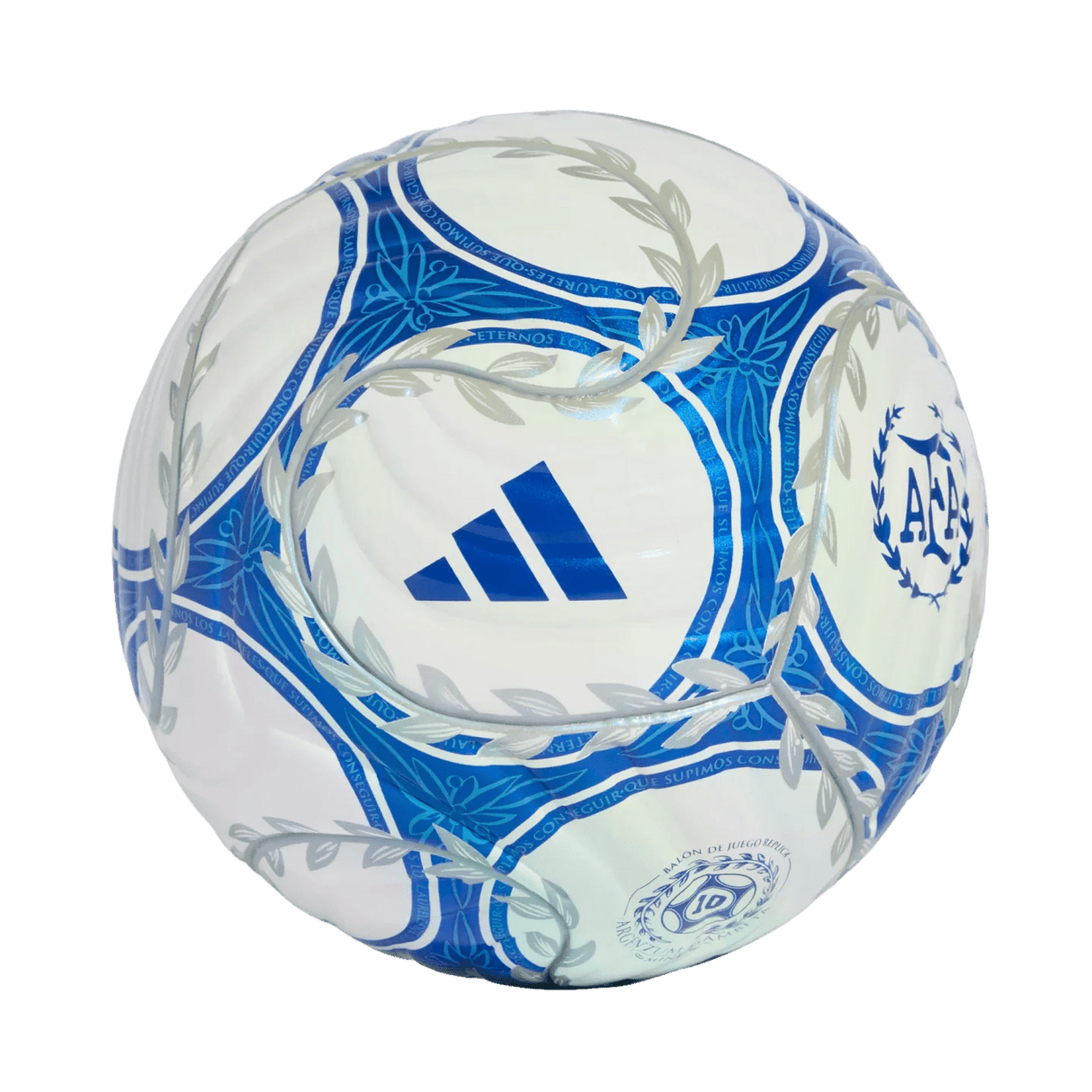 adidas Argentina AFA Argentum Gambeta Mini Soccer Ball - White/Blue/Black - Best Buy Soccer