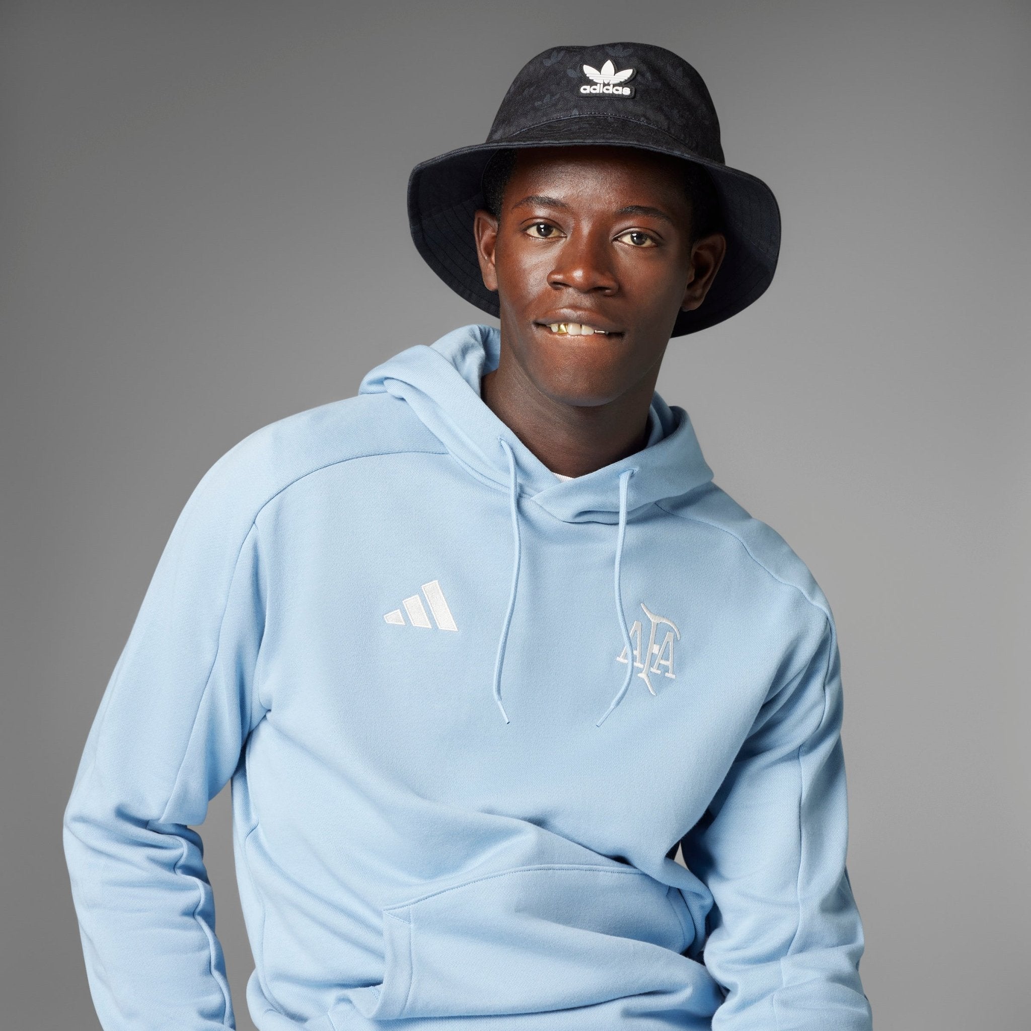 adidas Argentina Anniversary DNA Hoodie Sky/White - Best Buy Soccer