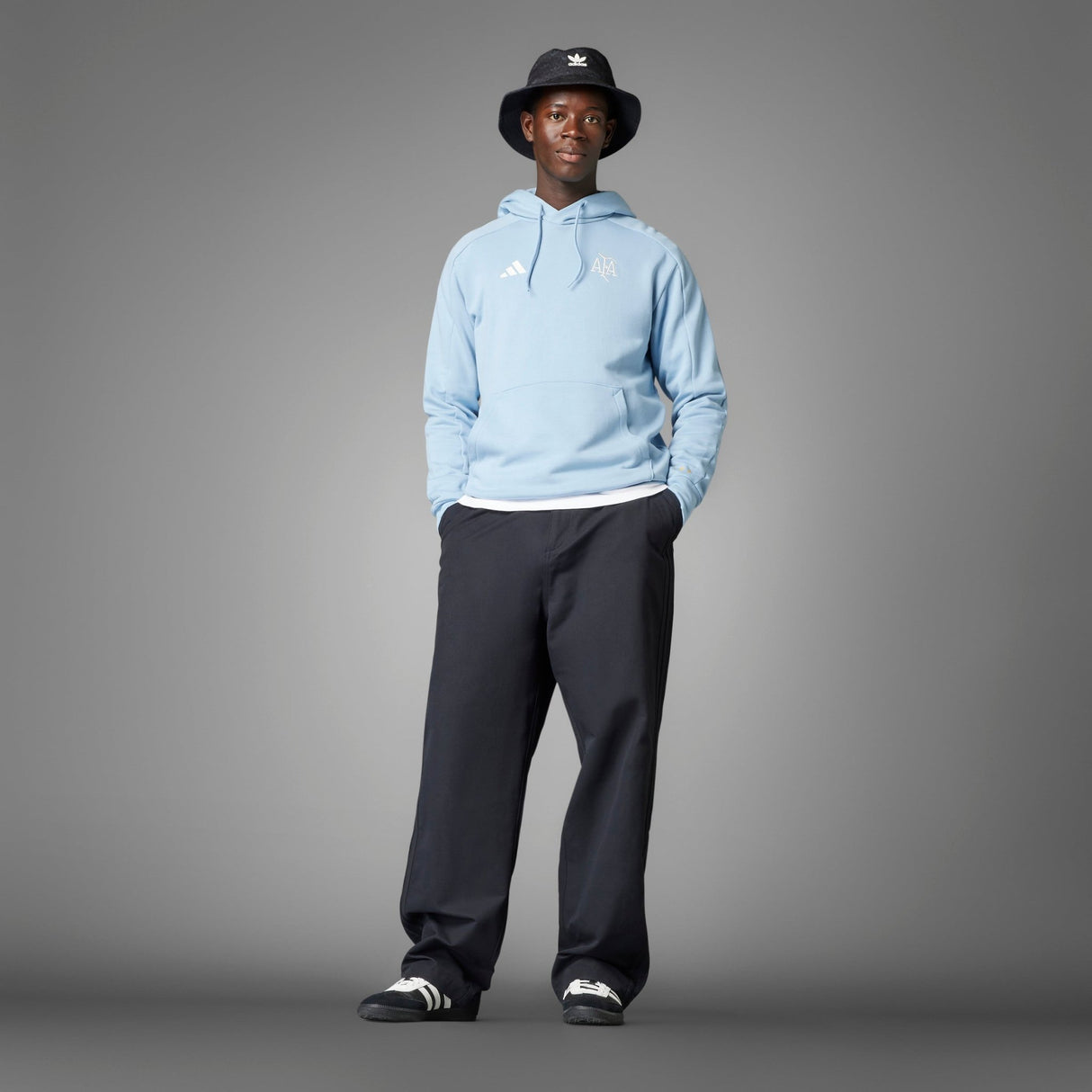 adidas Argentina Anniversary DNA Hoodie Sky/White - Best Buy Soccer