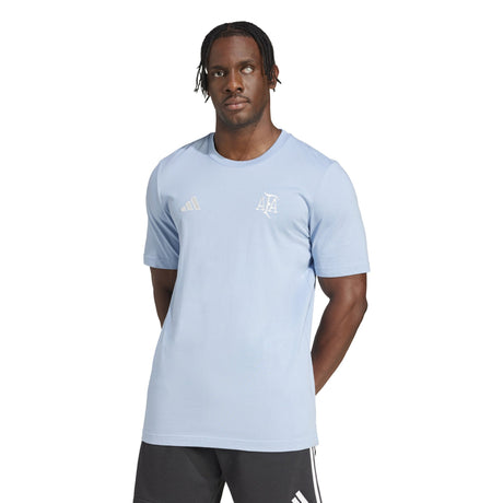 adidas Argentina Anniversary DNA T-Shirt Sky/White - Best Buy Soccer