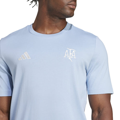 adidas Argentina Anniversary DNA T-Shirt Sky/White - Best Buy Soccer