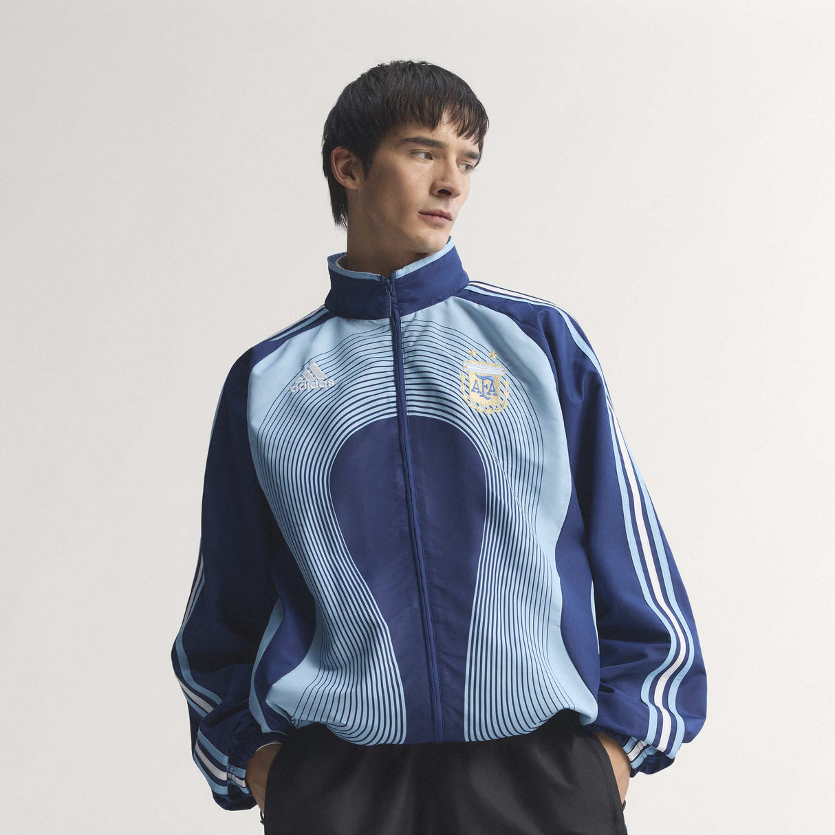 adidas Argentina Away 2006 Men's Track Top - Dark Blue - Best Buy Soccer