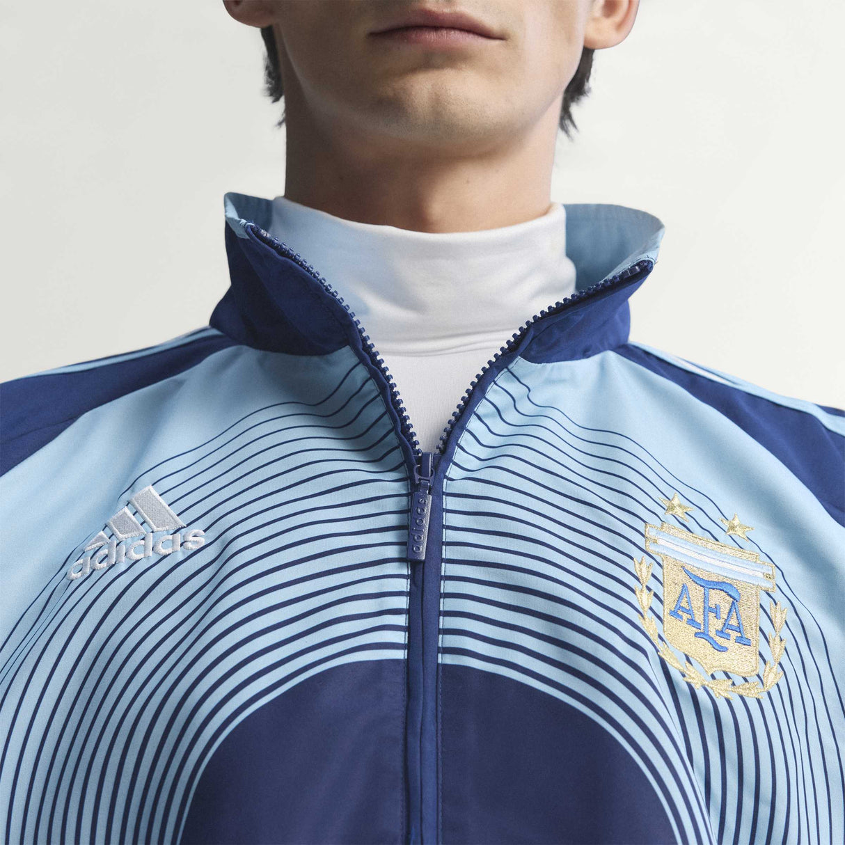 adidas Argentina Away 2006 Men's Track Top - Dark Blue - Best Buy Soccer