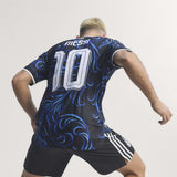 adidas Argentina Away Authentic Messi Men's Soccer Jersey 2026 - Black/Blue - Best Buy Soccer