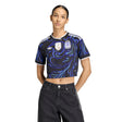 adidas Argentina Away Cropped Women´s Soccer Jersey 2026 -Black/Blue - Best Buy Soccer