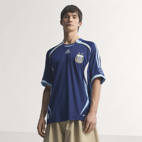 adidas Argentina Away Men's Soccer Jersey 2006 - Dark Blue - Best Buy Soccer
