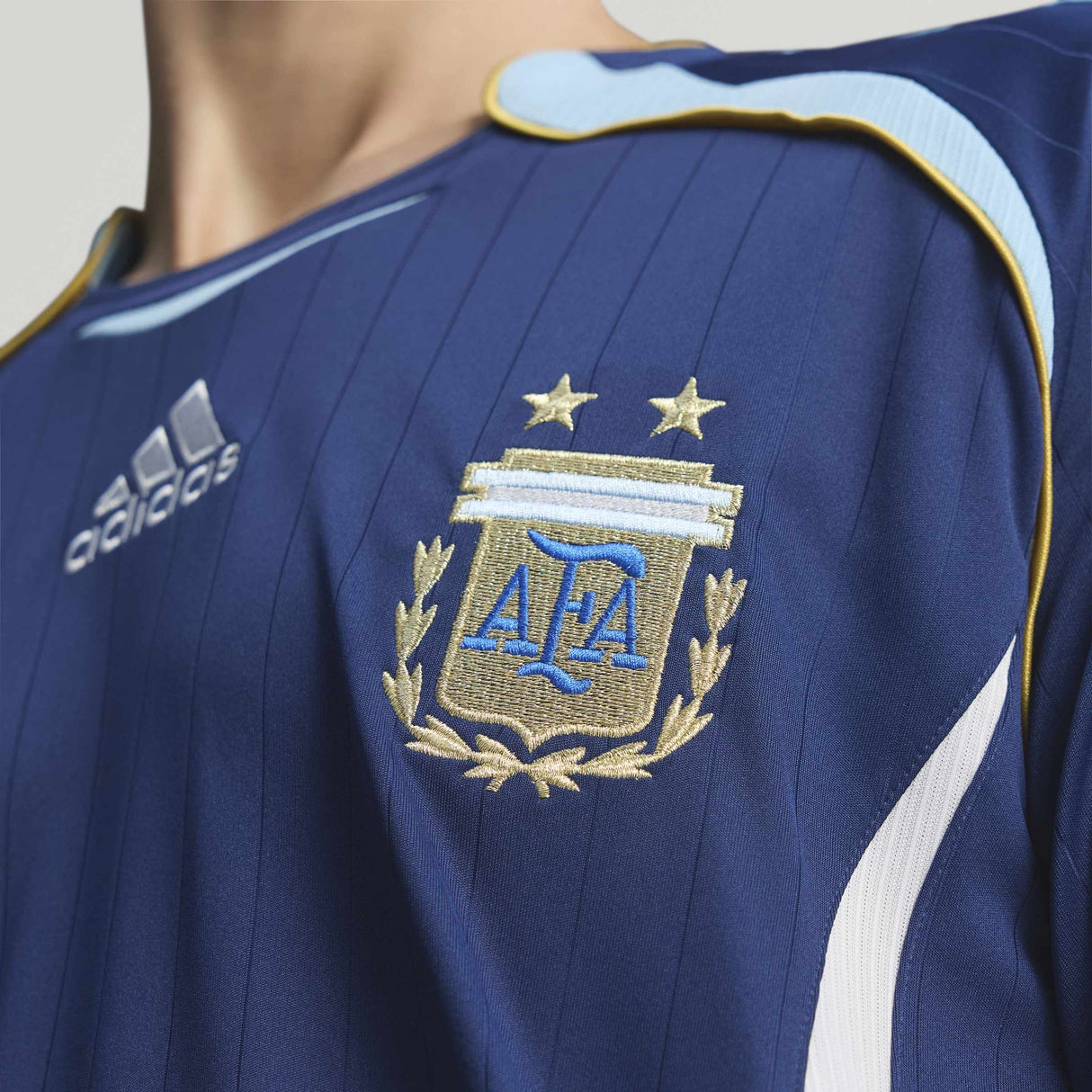 adidas Argentina Away Men's Soccer Jersey 2006 - Dark Blue - Best Buy Soccer