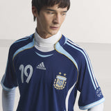 adidas Argentina Away Messi Men's Soccer Jersey 2006 - Dark Blue - Best Buy Soccer