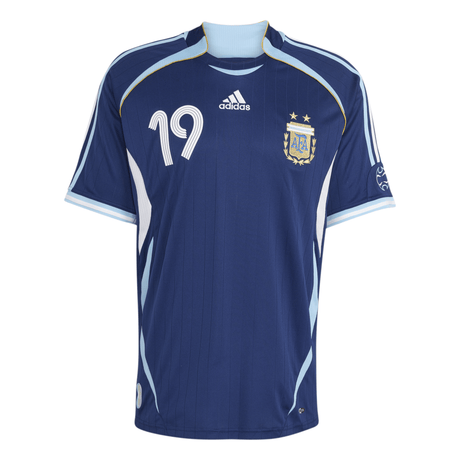 adidas Argentina Away Messi Men's Soccer Jersey 2006 - Dark Blue - Best Buy Soccer