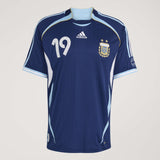 adidas Argentina Away Messi Men's Soccer Jersey 2006 - Dark Blue - Best Buy Soccer