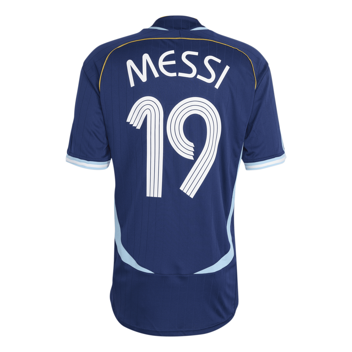 adidas Argentina Away Messi Men's Soccer Jersey 2006 - Dark Blue - Best Buy Soccer