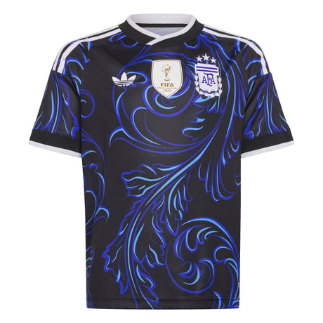 adidas Argentina Away Youth Soccer Jersey 2026 - Black/Blue - Best Buy Soccer