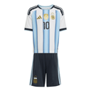 adidas Argentina Home 10 Youth Soccer Mini Kit Set 26 - White/Blue - Best Buy Soccer