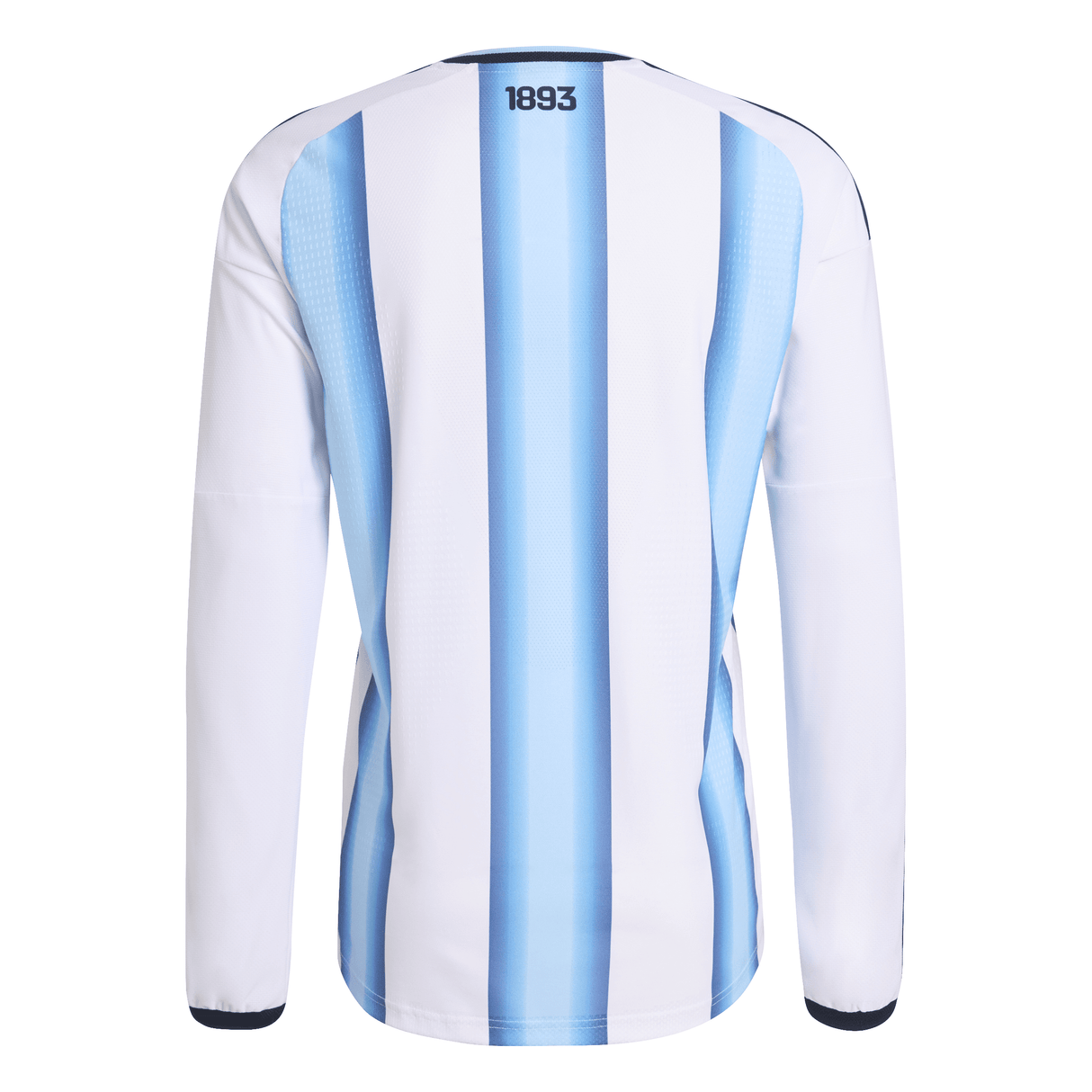 adidas Argentina Home Authentic Long Sleeve Men's Soccer Jersey 26 - White/Blue - Best Buy Soccer