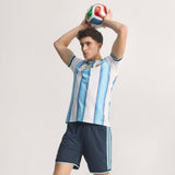 adidas Argentina Home Authentic Men's Soccer Jersey 26 - White/Blue - Best Buy Soccer