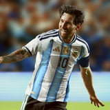 adidas Argentina Home Authentic Men's Soccer Jersey 26 - White/Blue - Best Buy Soccer