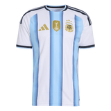 adidas Argentina Home Authentic Men's Soccer Jersey 26 - White/Blue - Best Buy Soccer