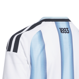 adidas Argentina Home Authentic Youth Soccer Jersey 26 - White/Blue - Best Buy Soccer