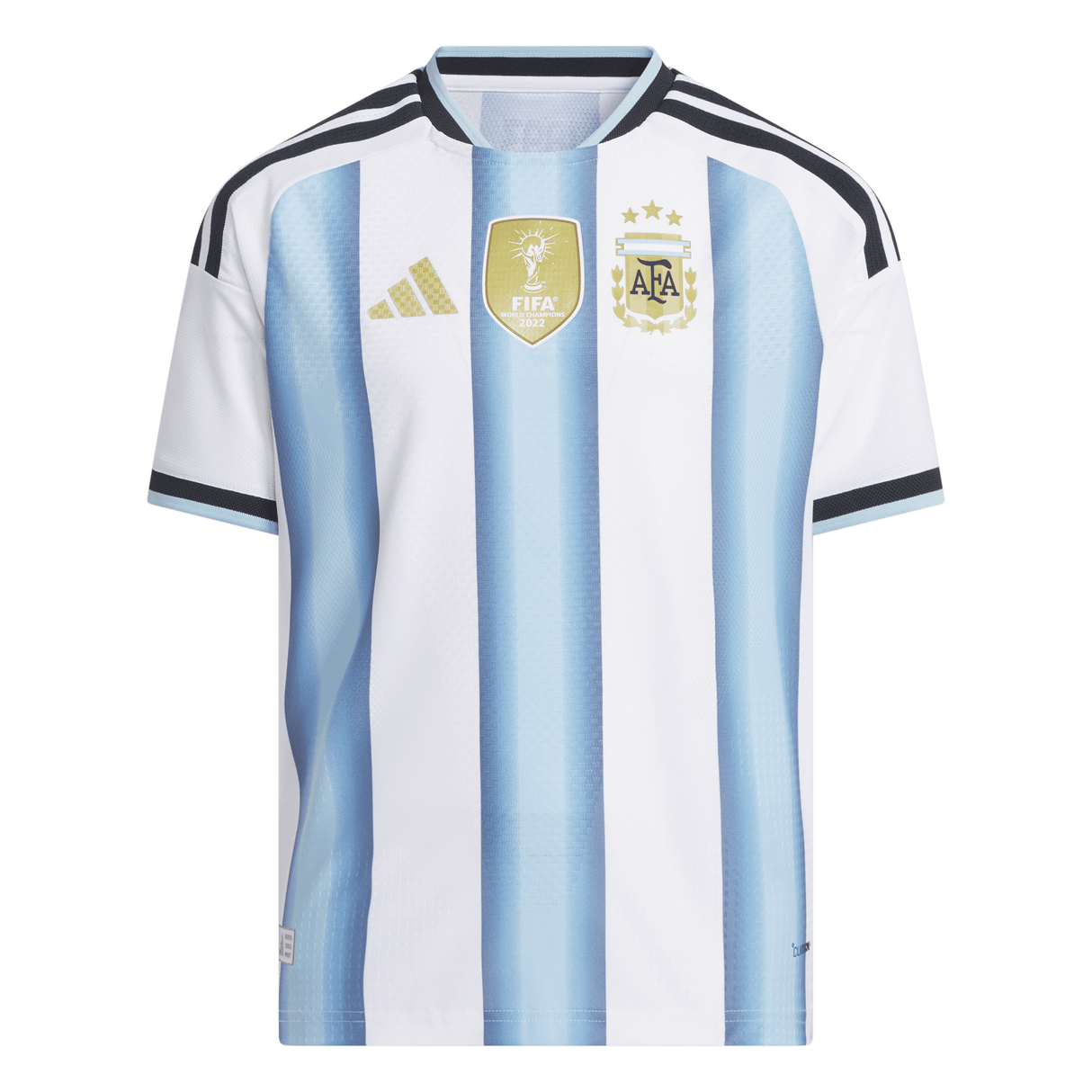 adidas Argentina Home Authentic Youth Soccer Jersey 26 - White/Blue - Best Buy Soccer