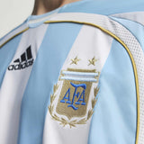 adidas Argentina Home Men's Soccer Jersey 2006 - White/Blue - Best Buy Soccer