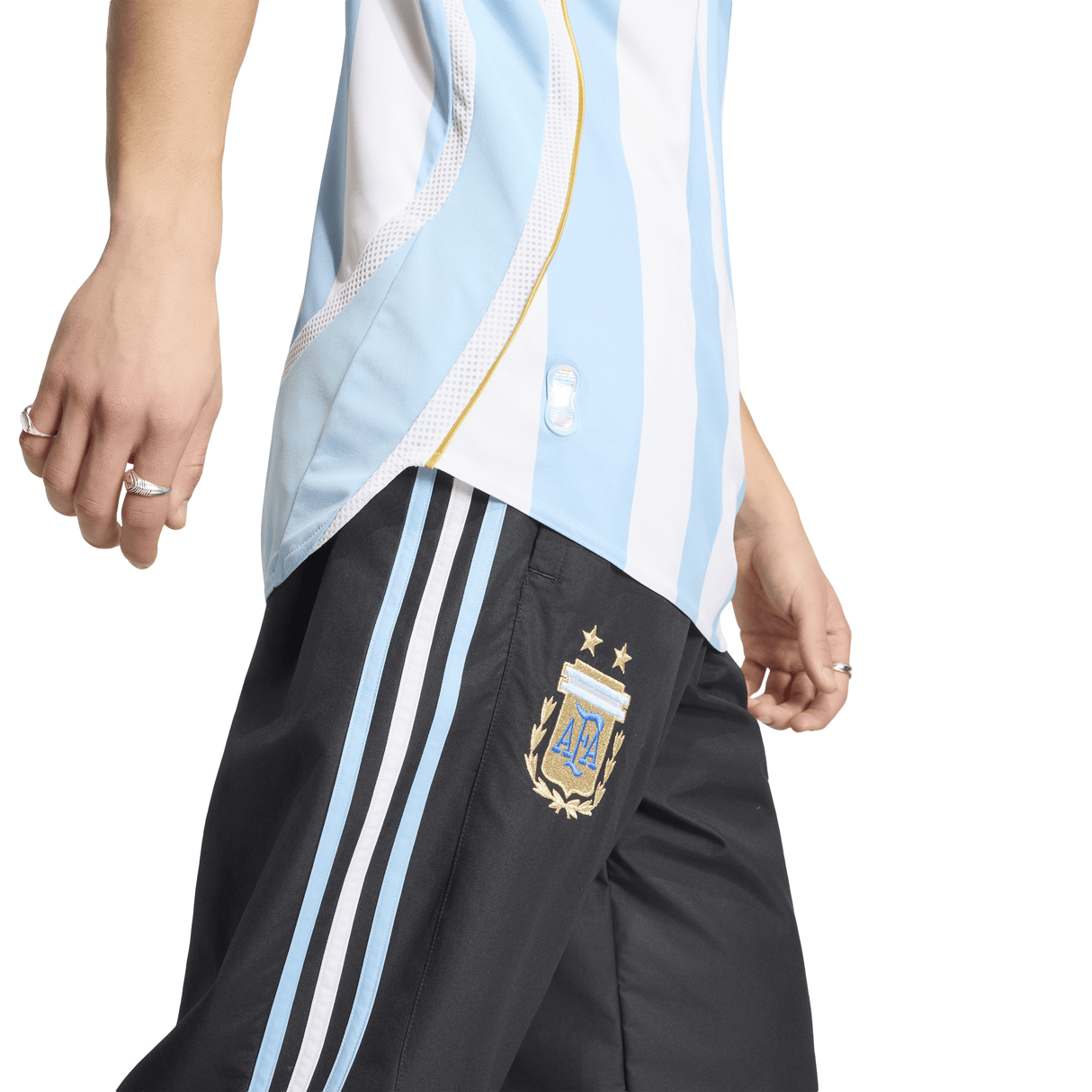adidas Argentina Home Men's Soccer Jersey 2006 - White/Blue - Best Buy Soccer