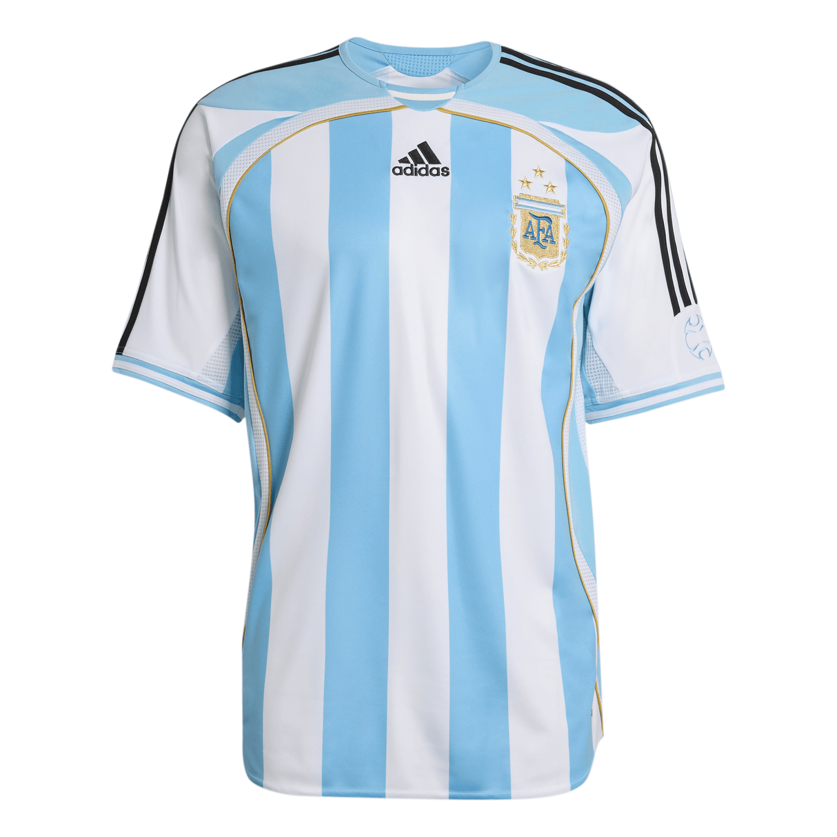 adidas Argentina Home Men's Soccer Jersey 2006 - White/Blue - Best Buy Soccer