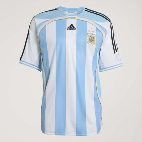 adidas Argentina Home Men's Soccer Jersey 2006 - White/Blue - Best Buy Soccer
