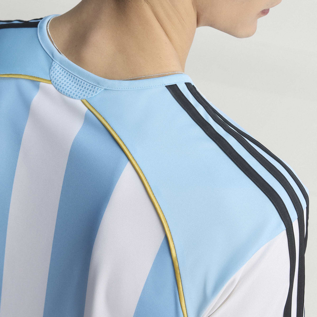 adidas Argentina Home Men's Soccer Jersey 2006 - White/Blue - Best Buy Soccer