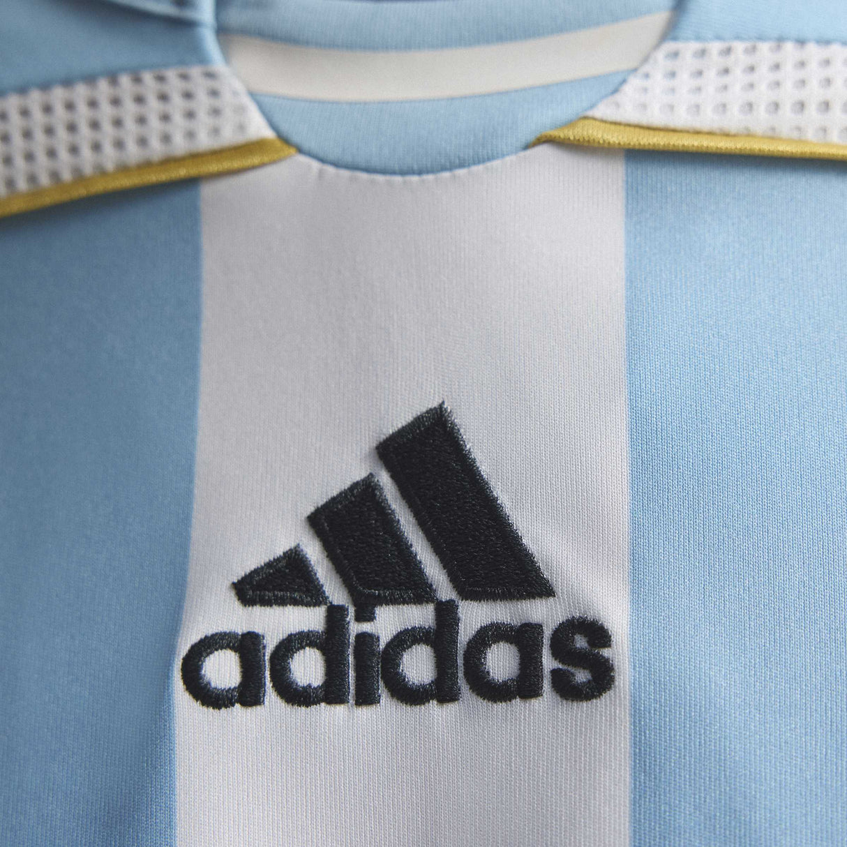 adidas Argentina Home Men's Soccer Jersey 2006 - White/Blue - Best Buy Soccer