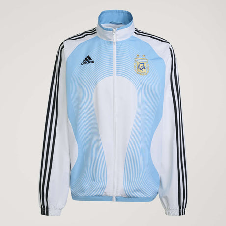 adidas Argentina Home Men's Track Top 2006- White/Sky Blue - Best Buy Soccer