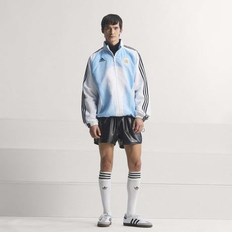 adidas Argentina Home Men's Track Top 2006- White/Sky Blue - Best Buy Soccer