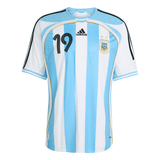 adidas Argentina Home Messi Men's Soccer Jersey 2006 - White/Sky Blue - Best Buy Soccer
