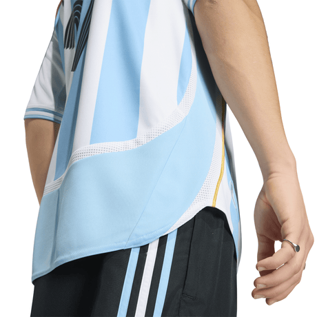 adidas Argentina Home Messi Men's Soccer Jersey 2006 - White/Sky Blue - Best Buy Soccer