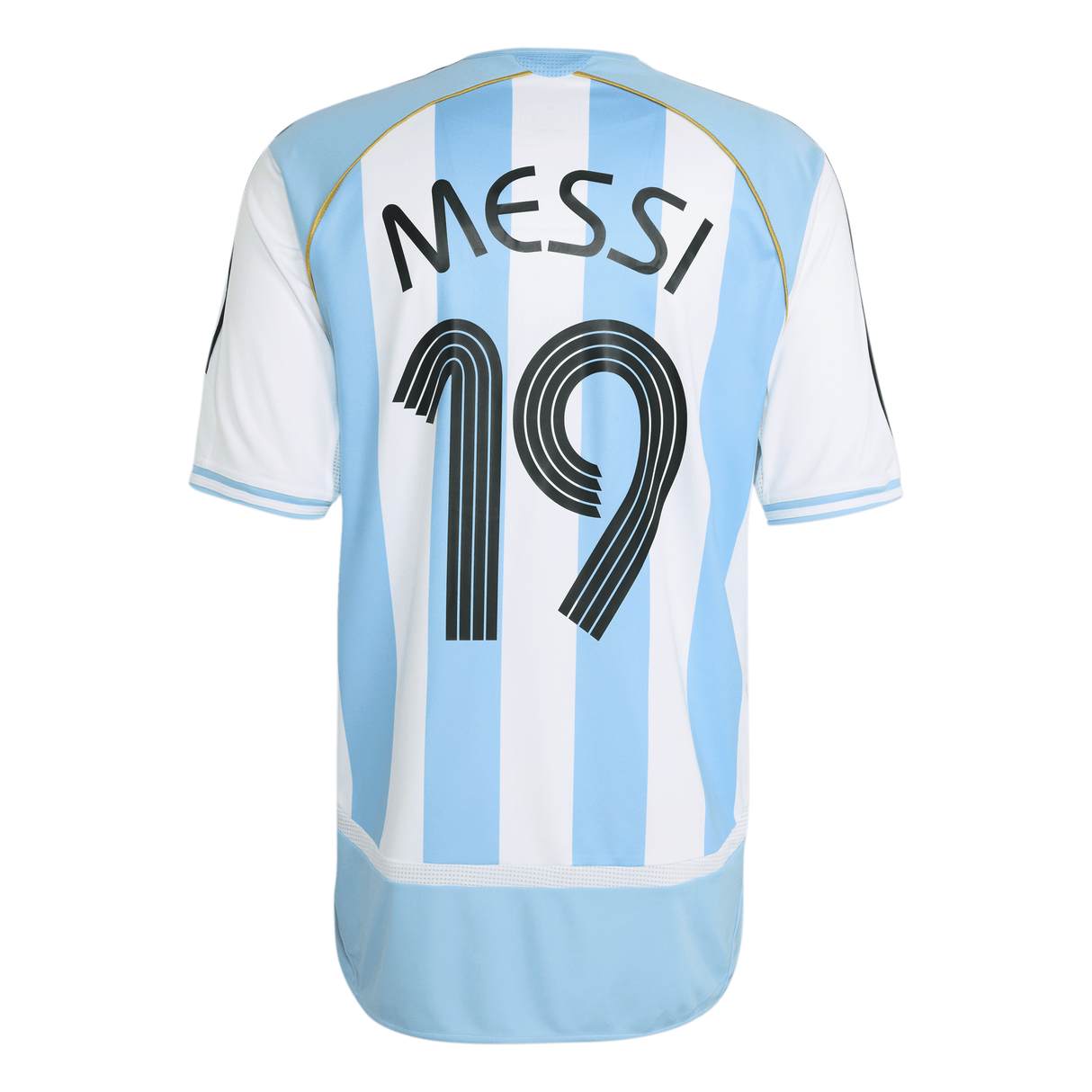 adidas Argentina Home Messi Men's Soccer Jersey 2006 - White/Sky Blue - Best Buy Soccer