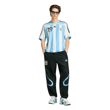 adidas Argentina Home Messi Men's Soccer Jersey 2006 - White/Sky Blue - Best Buy Soccer